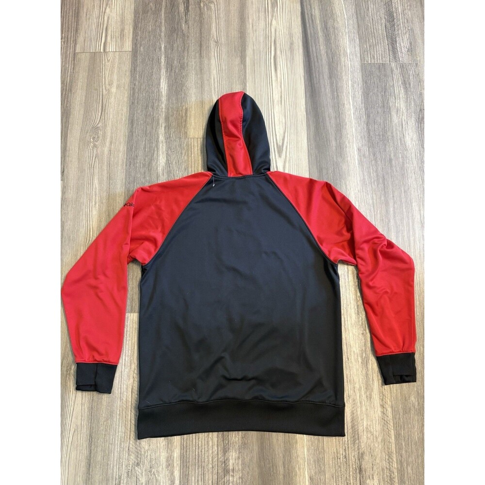 Men’s Wisconsin Badgers Columbia Hoodie L Embroidered Logo Performance - Picture 10 of 10